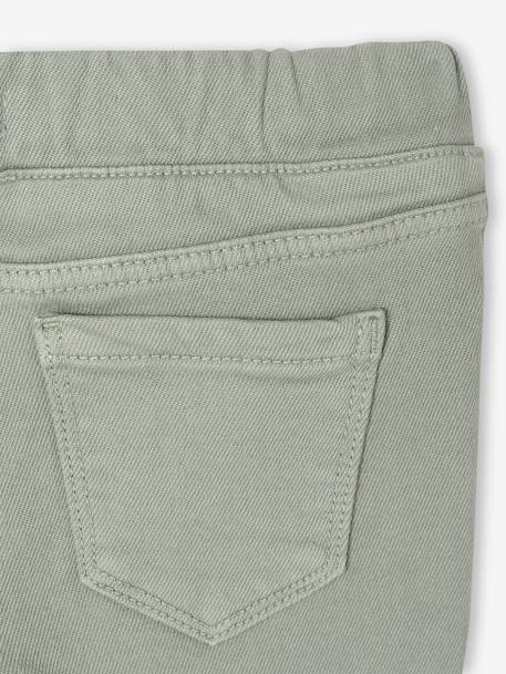 Basics colour leggings for girls blush+navy blue+sage green 