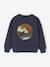 Sweatshirt with Bouclé Design for Boys navy blue 