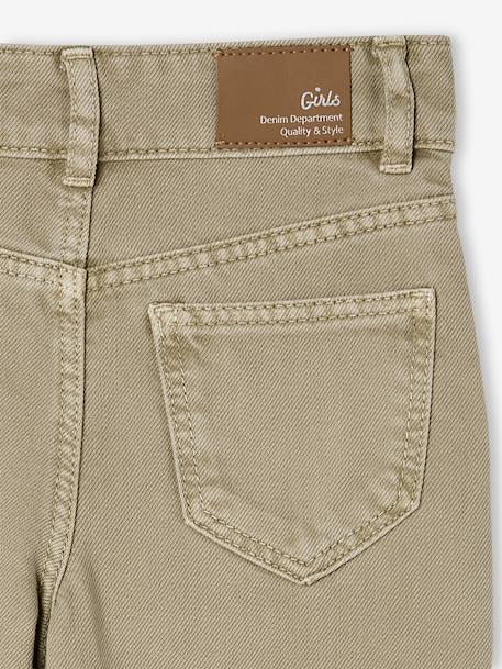 Wide Leg MorphologiK Trousers for Girls coral+grey green+khaki+old rose 