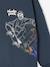 Hooded Sweatshirt with Skate Print anthracite 