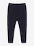 Plain Cotton Leggings for Babies, PETIT BATEAU navy blue 