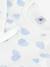 Children's pyjamas in printed fleece with heart design by PETIT BATEAU light blue 