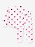 PETIT BATEAU heart print pyjamas for children white 