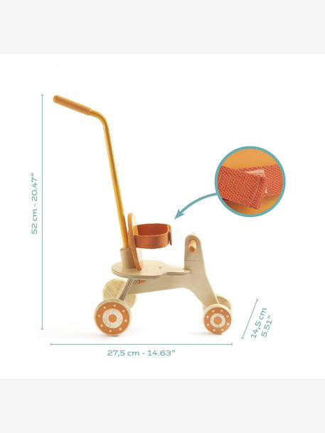 Baby Doll Tricycle, DJECO orange 