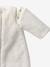 Baby sleeping bag with detachable sleeves in faux fur ENVIE DE FRAISE ecru 