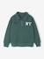 Embroidered Funnel-Neck Sweatshirt for Boys green 