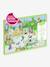 Repositionable Fanfare DJECO wall stickers green 