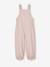 Rain Trousers with Braces for Girls pale pink 