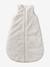 Baby sleeping bag with detachable sleeves in faux fur ENVIE DE FRAISE ecru 