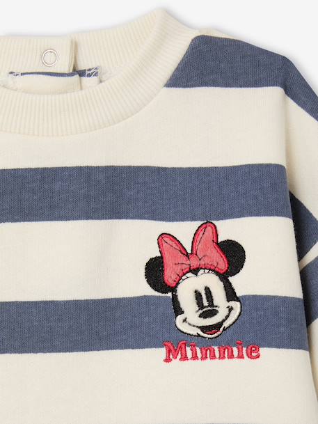 Sweatshirt + Leggings Set for Babies, Disney® MINNIE striped blue 