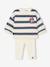 Sweatshirt + Leggings Set for Babies, Disney® MINNIE striped blue 
