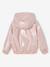 Lined Shiny-Effect Windcheater for Girls pale pink 
