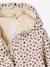 Printed hooded raincoat for girls multicoloured+navy blue+vanilla 