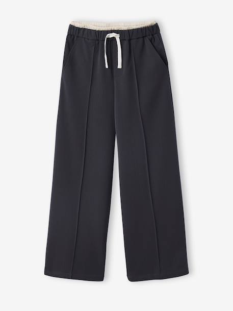Wide-Leg Tailored Trousers for Girls, JONEN anthracite 
