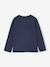 Long-Sleeved T-Shirt with Reversible Sequins for Boys navy blue 