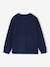 Long-Sleeved T-Shirt with Bouclé Motif, for Boys navy blue 