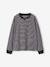 Striped T-Shirt for Boys, JONEN anthracite+green 