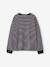 Striped T-Shirt for Boys, JONEN anthracite+green 