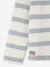 Long-Sleeved T-Shirt with Striped Effect for Boys striped white 