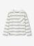 Long-Sleeved T-Shirt with Striped Effect for Boys striped white 