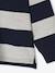 Striped Polo Shirt for Boys aqua green+green+marl grey+navy blue+ochre 