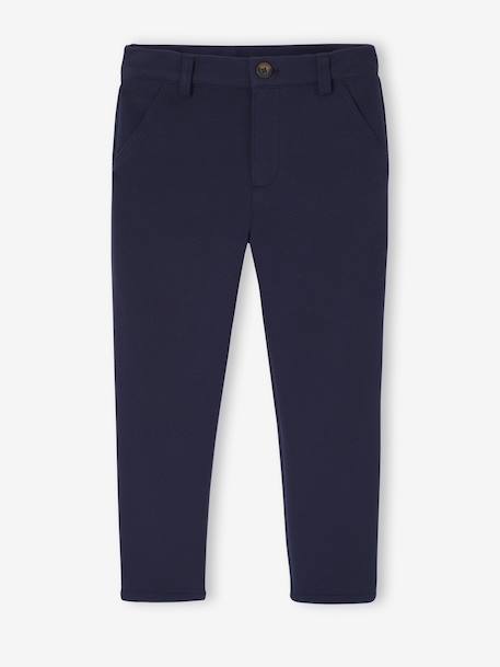 Casual Suit Trousers for Boys navy blue 