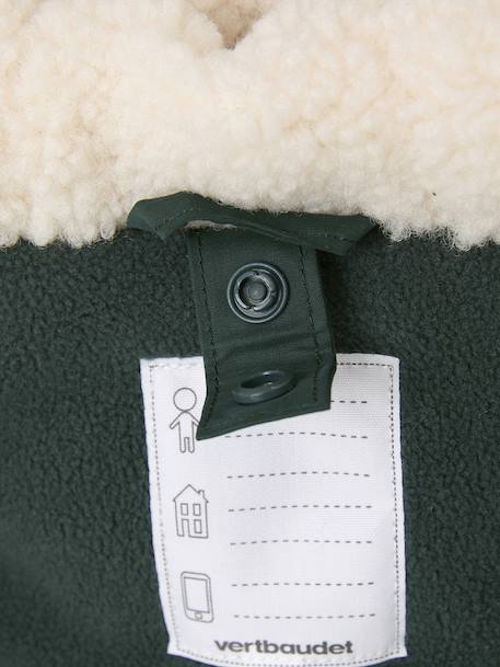 3-in-1 Parka with Removable Sherpa Jacket fir green 