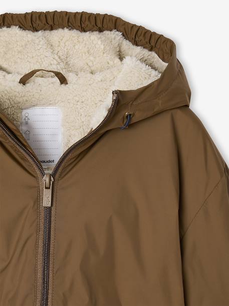 Windcheater with Sherpa-Lined Hood for Boys caramel+khaki+navy blue+olive 