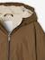 Windcheater with Sherpa-Lined Hood for Boys caramel+khaki+navy blue+olive 