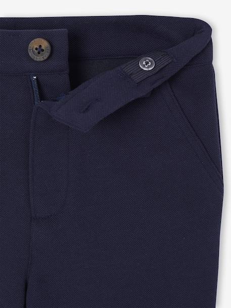 Casual Suit Trousers for Boys navy blue 