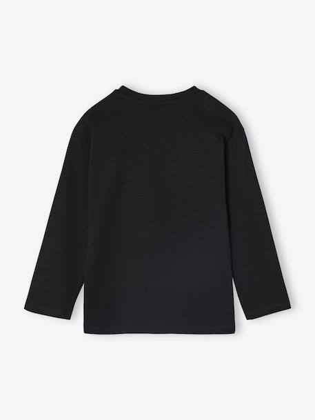 T-shirt with long sleeves NASA® for boys black 