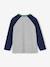 Contrasting Long-Sleeve T-Shirt for Boys marl grey 