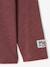 Flocked Long-Sleeved T-Shirt for Boys dusky pink+sage green 