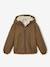 Windcheater with Sherpa-Lined Hood for Boys caramel+khaki+navy blue+olive 