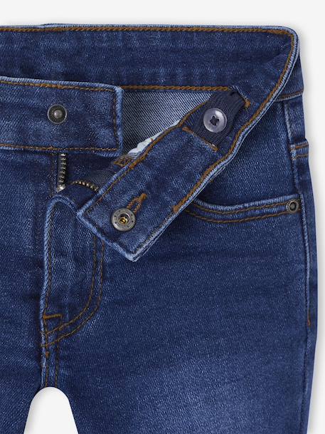 Skinny Leg Adjustable Waist Jeans for Boys double stone+stone 
