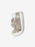Trainers with leather velcro straps for babies gold+rosy+white 