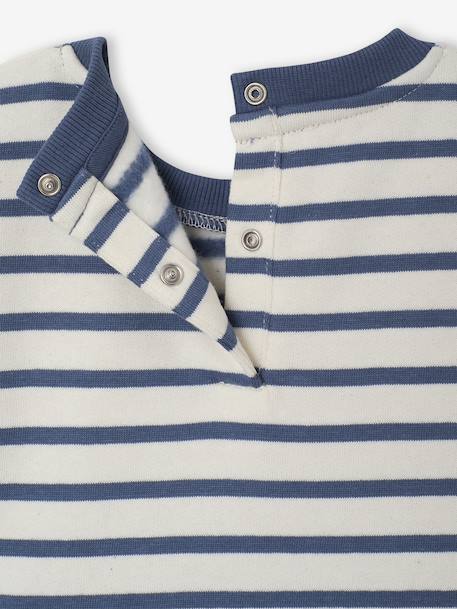 Sweatshirt + trouser set for babies grey blue 