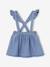 Denim Pinafore Skirt stone 