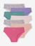 Pack of 7 Assorted Briefs for Girls fuchsia 