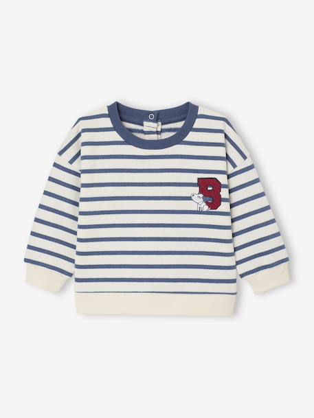 Sweatshirt + trouser set for babies grey blue 