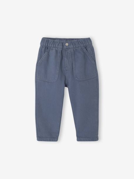 Sweatshirt + trouser set for babies grey blue 