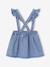 Denim Pinafore Skirt stone 