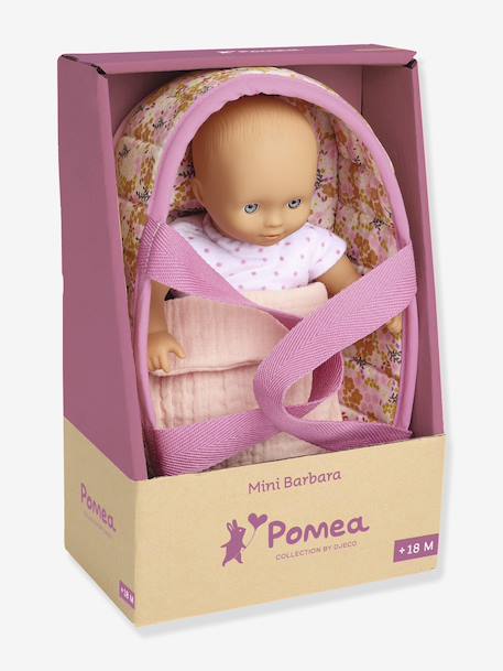 DJECO Mini baby doll blue+rose 