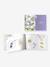 Passiflora engraving workshop DJECO violet 