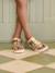 Multi-Strap Sandals for Children black+gold 