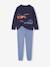 Pack of 2 Pyjamas with Vehicle Print for Boys night blue 