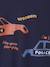 Pack of 2 Pyjamas with Vehicle Print for Boys night blue 