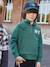 Embroidered Funnel-Neck Sweatshirt for Boys green 
