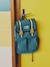 Backpack 'Cool school' for boys peacock blue 