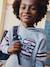 Hooded Sweatshirt with Print on the Front for Boys marl grey 